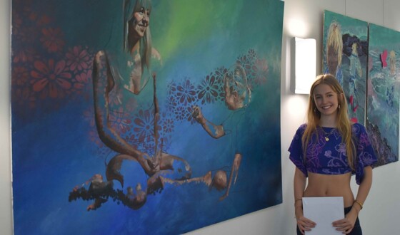 Talented artists brush up nicely as they are celebrated duri...